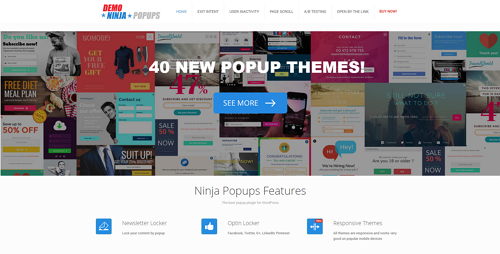 Ninja popups plugin