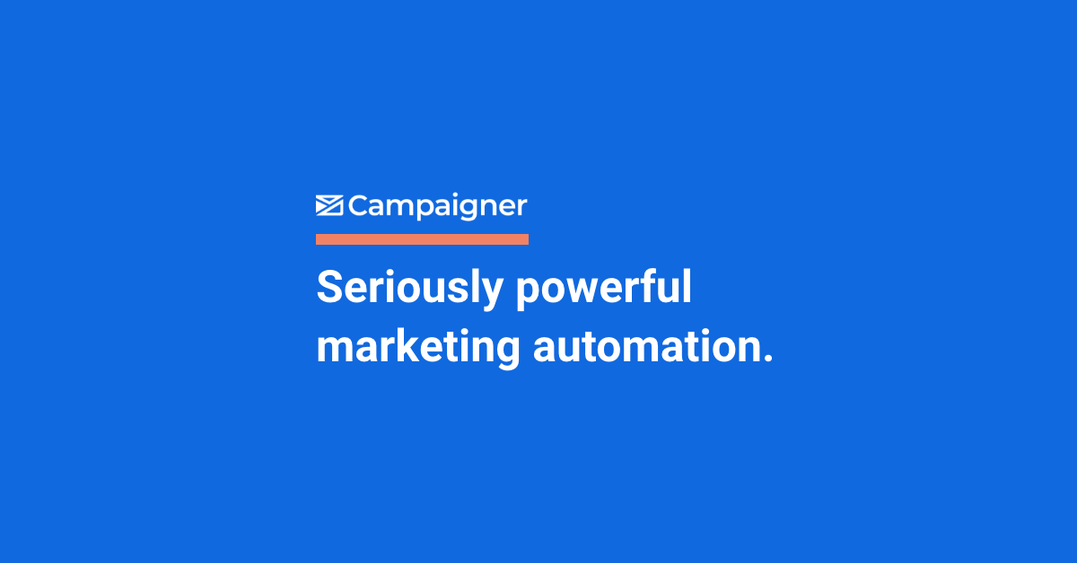 Campaigner marketing automation