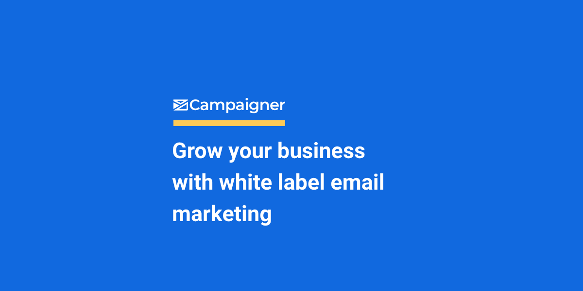 Grow white label email marketing